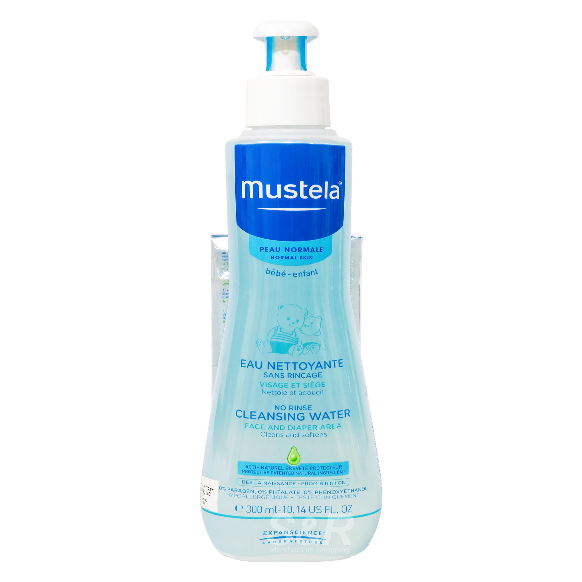 Mustela No Rinse Cleansing Water 300mL Mustela No Rinse Cleansing Water 300mL